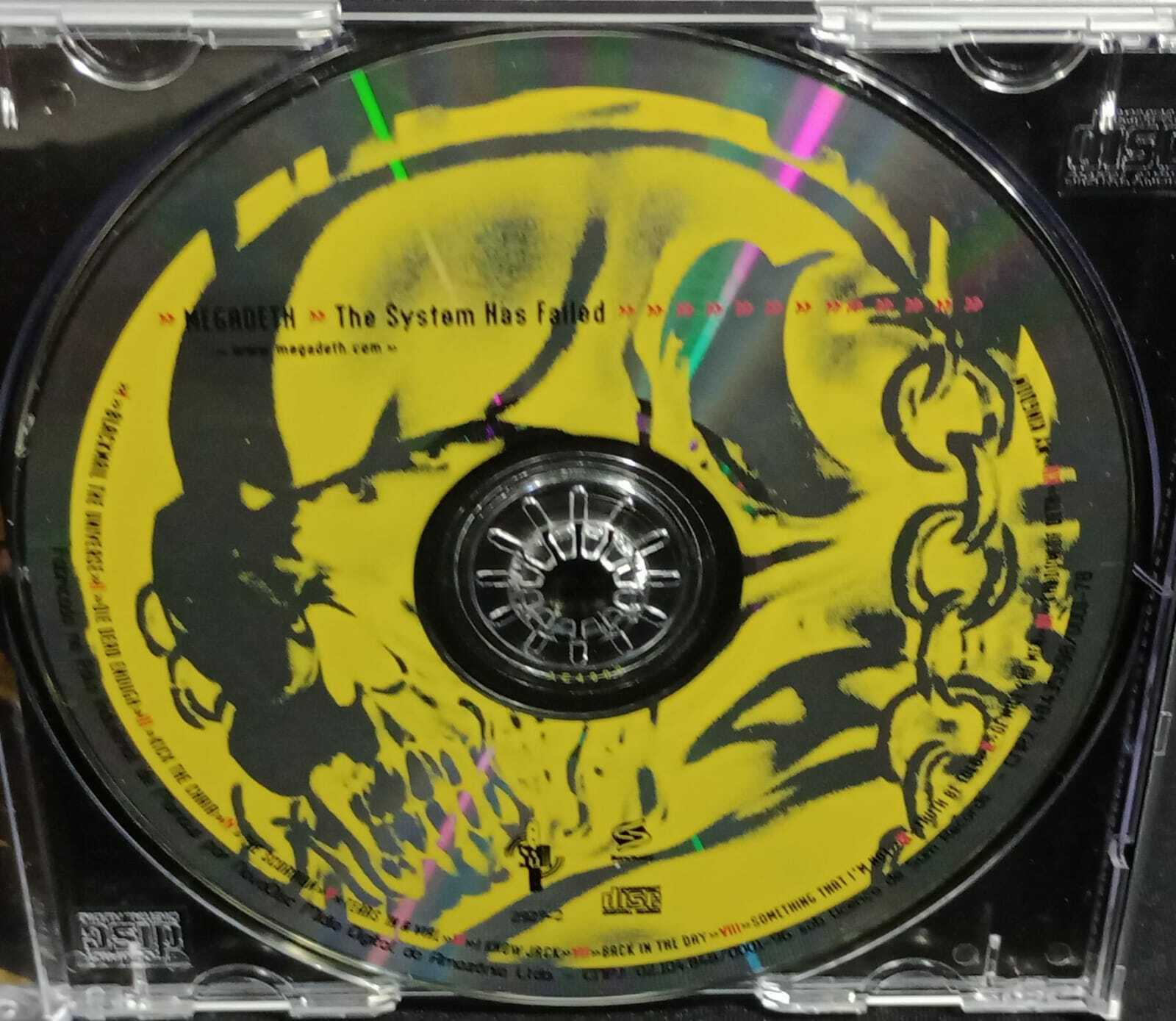 CD - Megadeth - the System has Failed