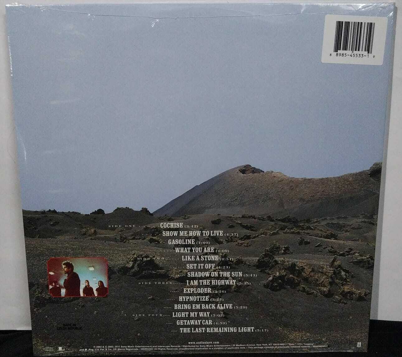Vinil - Audioslave - 2002 (Lacrado/Duplo/USA)
