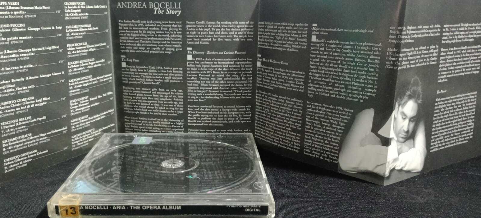 CD - Andrea Bocelli - Aria · The Opera Album