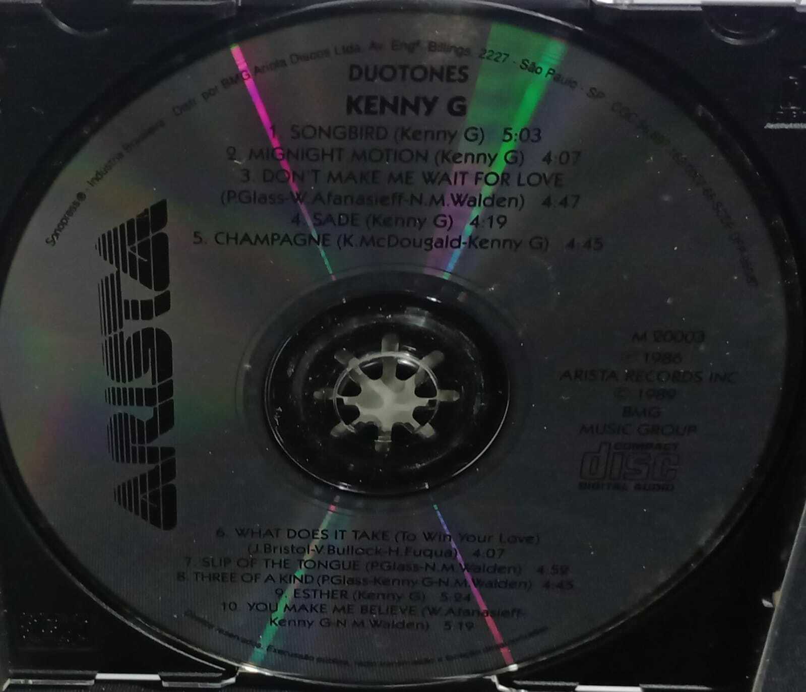 CD - Kenny G - Duotones