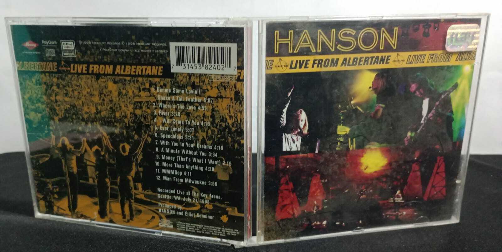 CD - Hanson - Live From Albertane