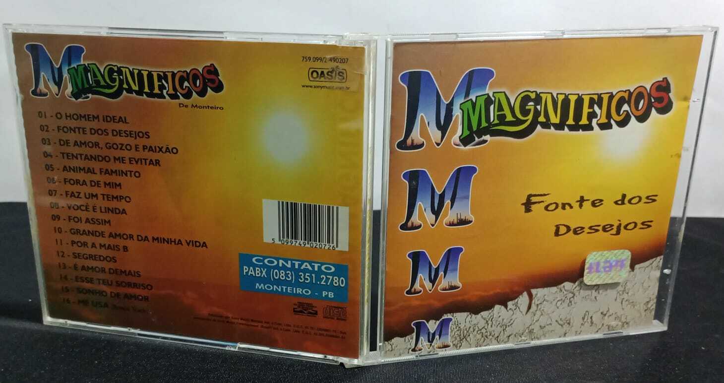 CD - Magnificos - Fonte Dos Desejos