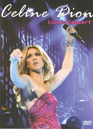 DVD - Celine Dion - Live in Concert