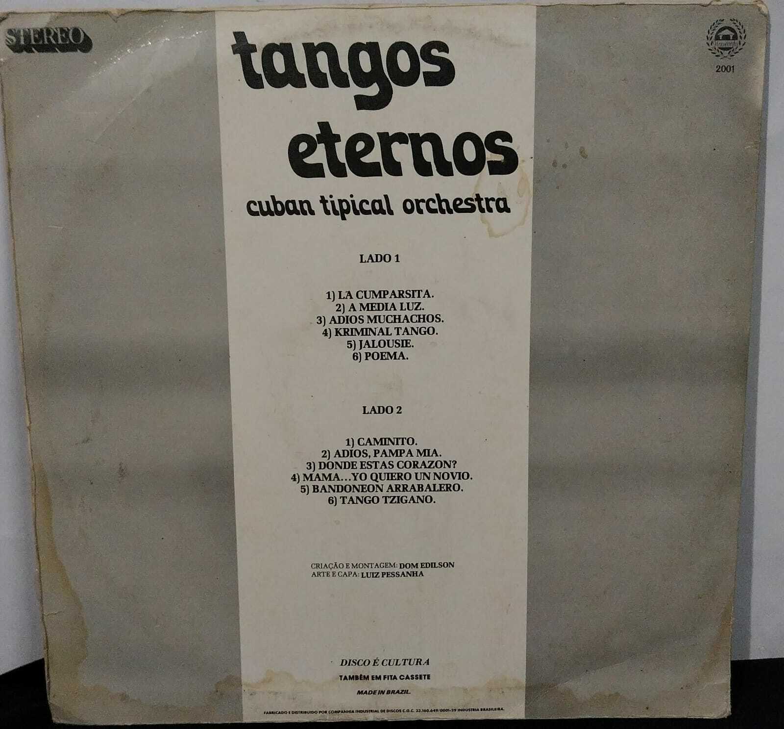 Vinil - Cuban Tipical Orchestra - Tangos Eternos