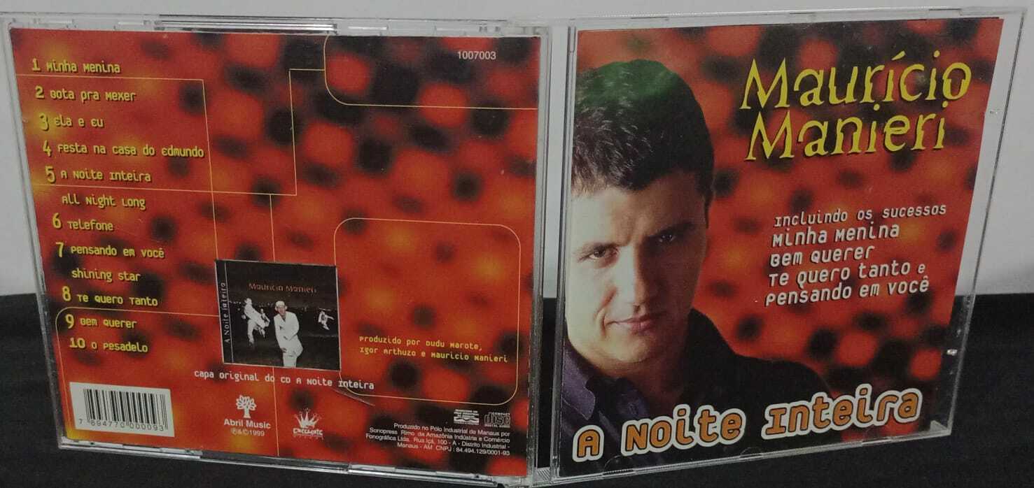 CD - Mauricio Manieri - A Noite Inteira