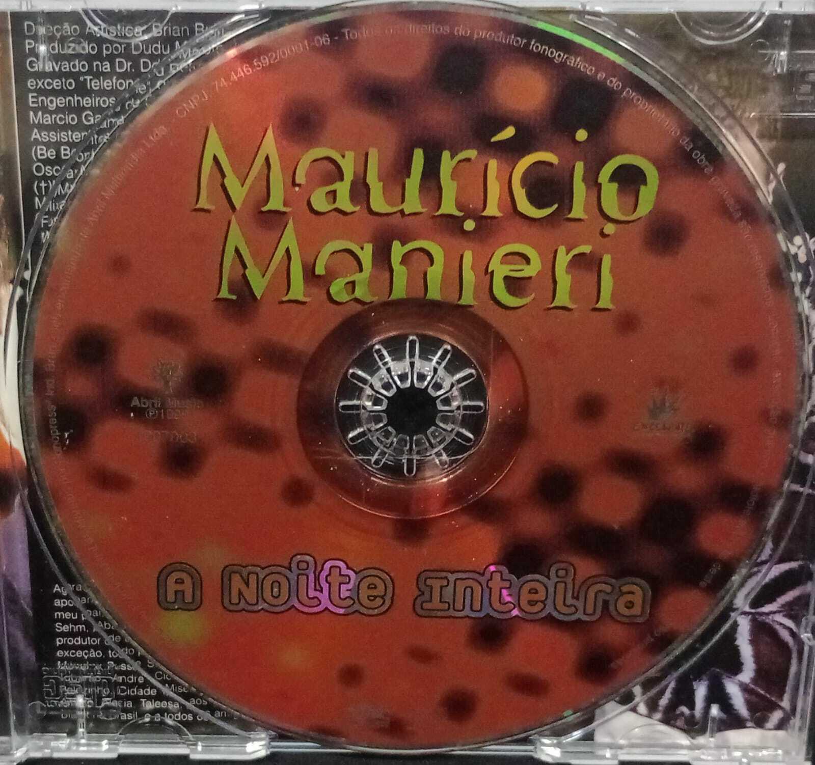 CD - Mauricio Manieri - A Noite Inteira