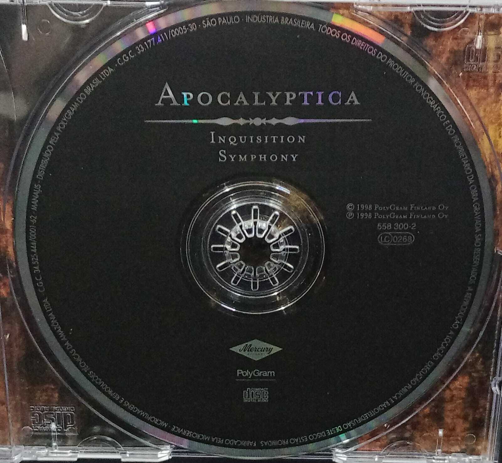 CD - Apocalyptica - Inquisition Symphony