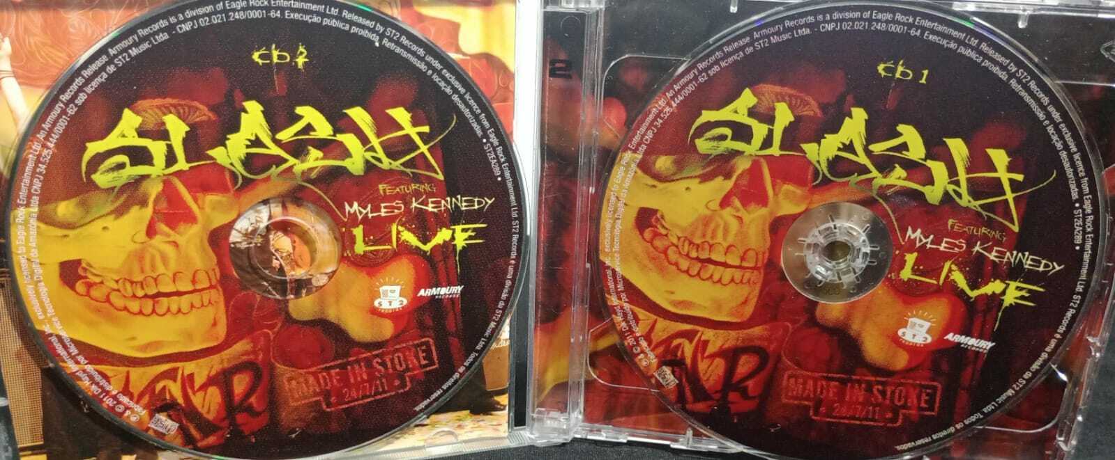 CD - Slash - Live Made In Stoke (Duplo)