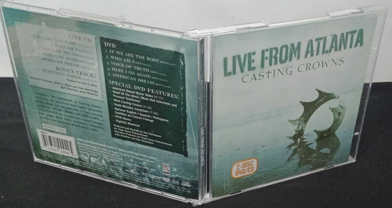 CD - Casting Crowns - Live From Atlanta (cd+dvd)