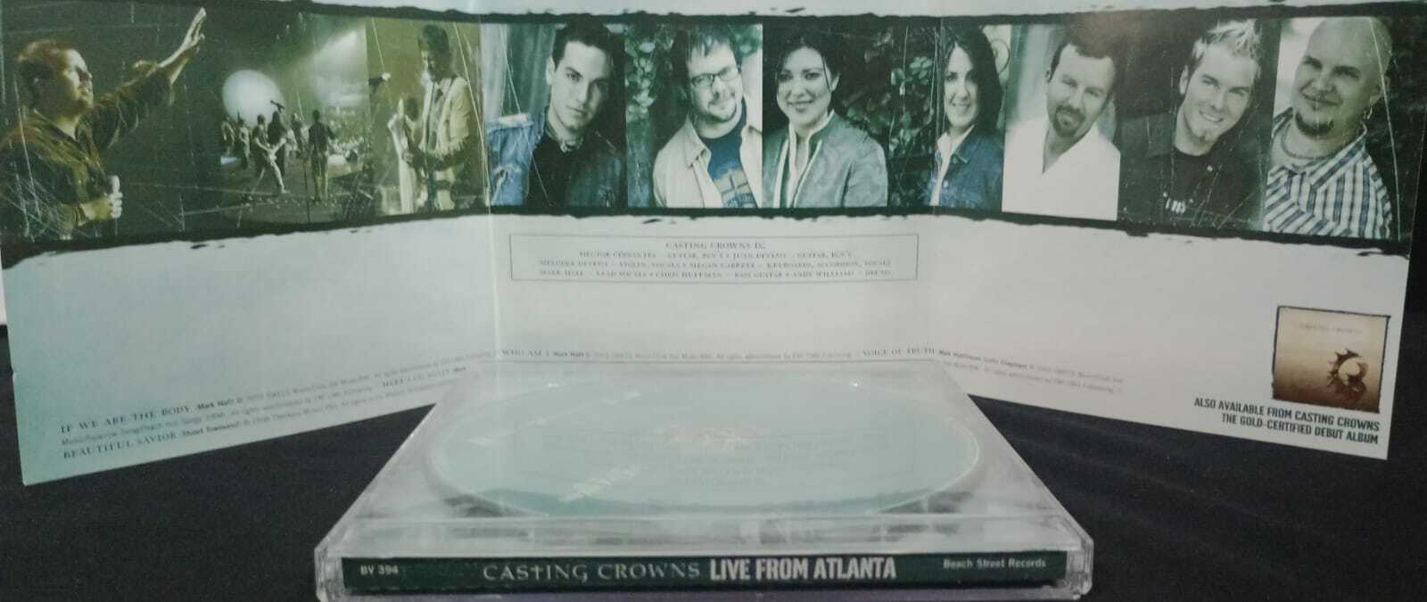 CD - Casting Crowns - Live From Atlanta (cd+dvd)