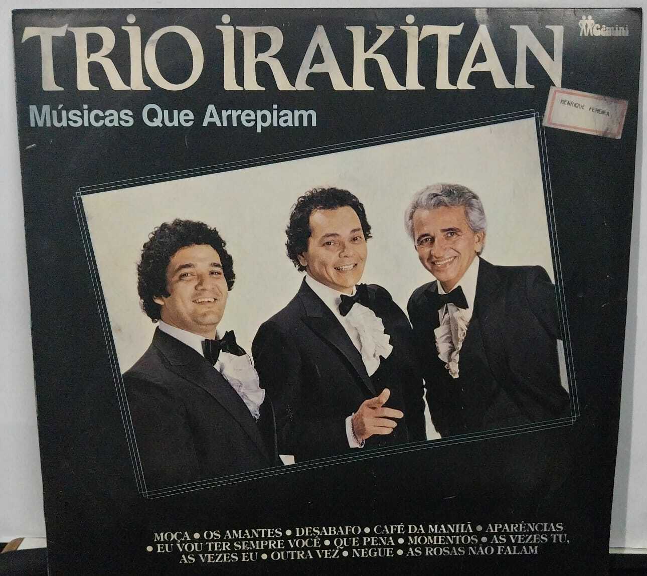 Vinil - Trio Irakitan - Músicas Que Arrepiam