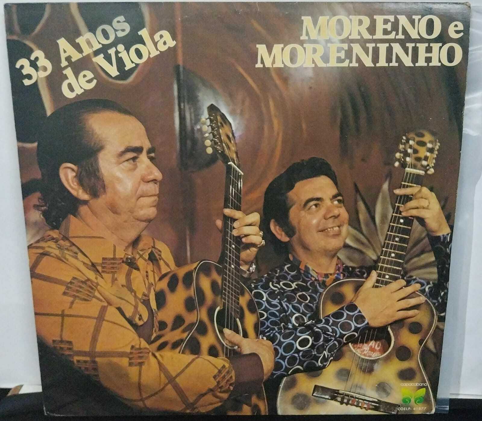 Vinil - Moreno E Moreninho - 33 Anos de Viola