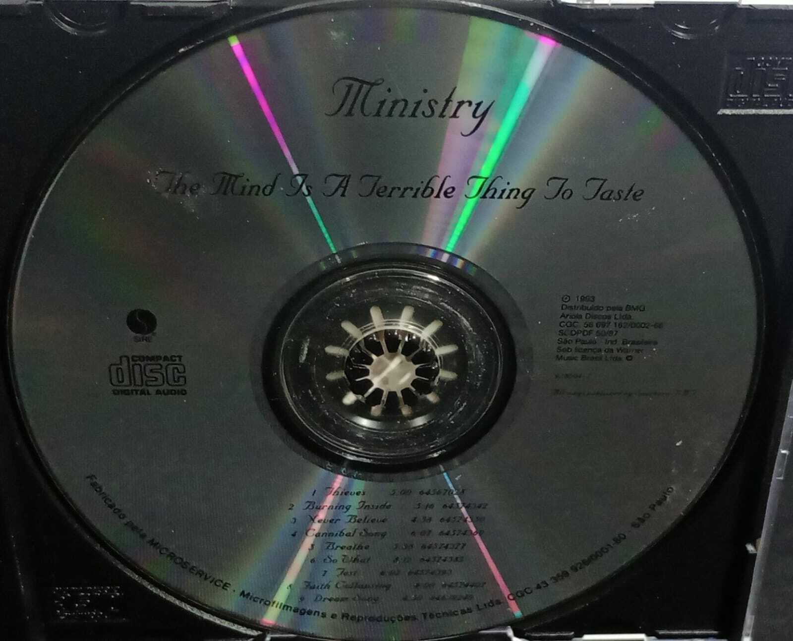 CD - Ministry - The Mind is a Terrible Thing to Taste