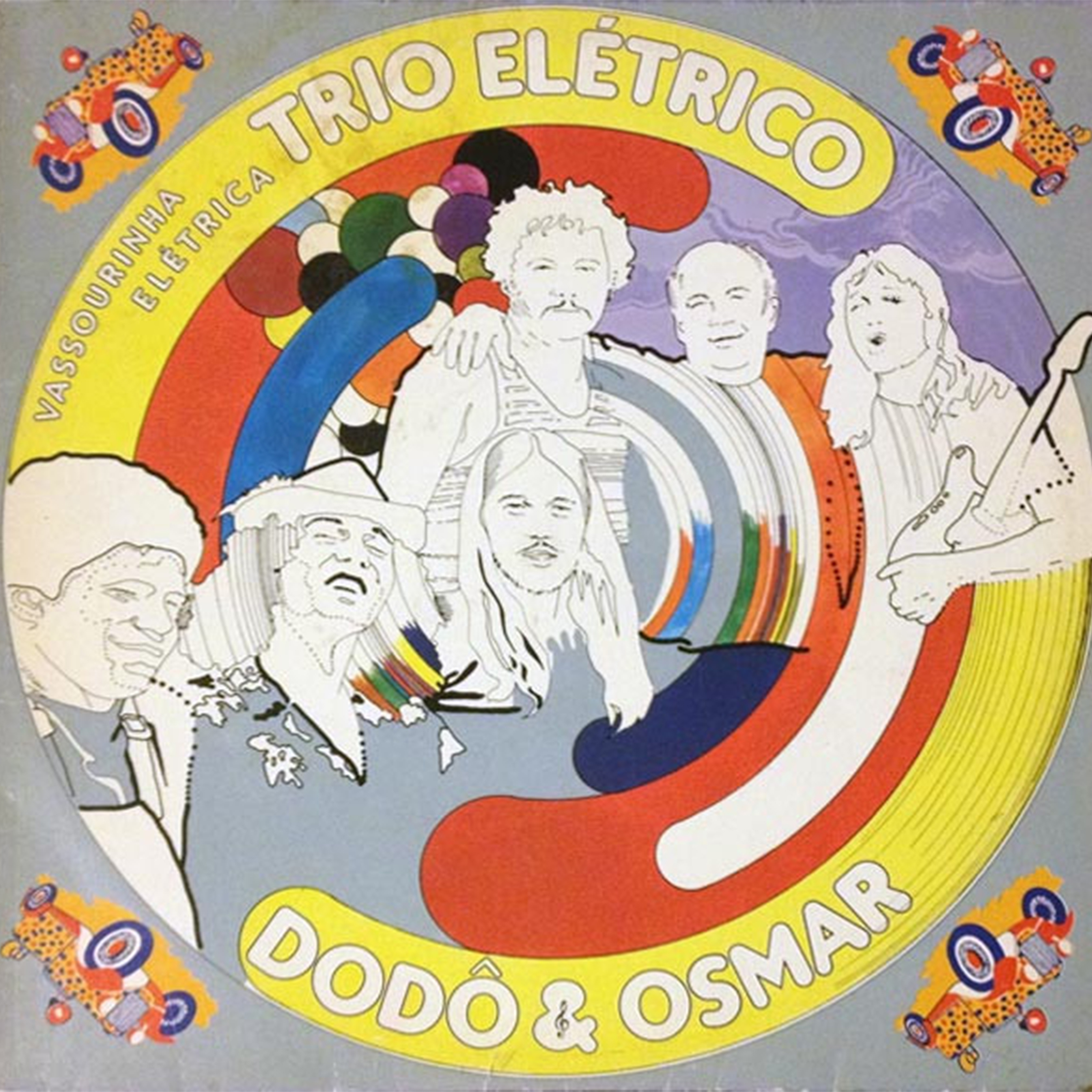 Vinil - Trio Eletrico Dodo e Osmar - Vassourinha Elétrica