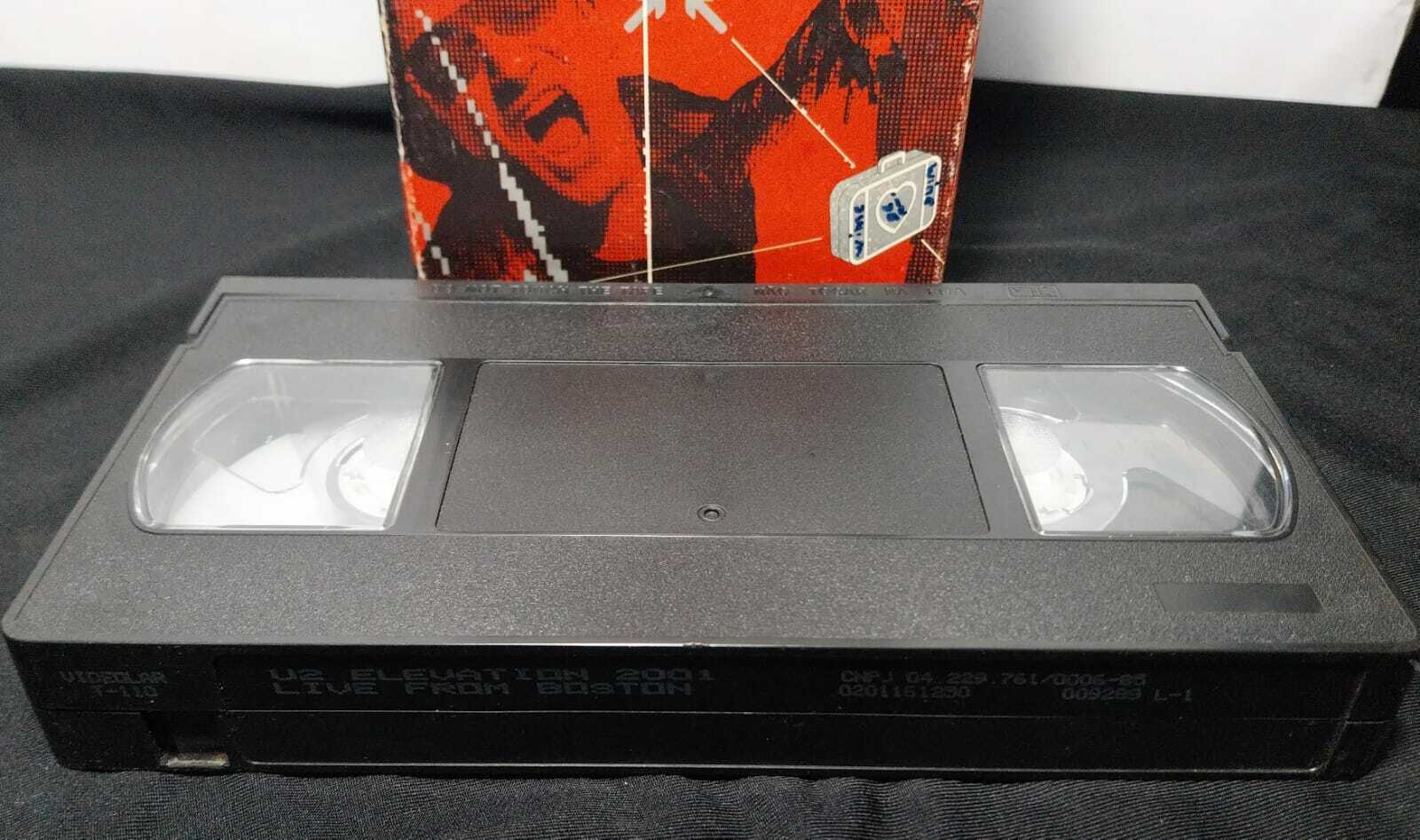 Fita VHS - U2 - Elevation - Live From Boston