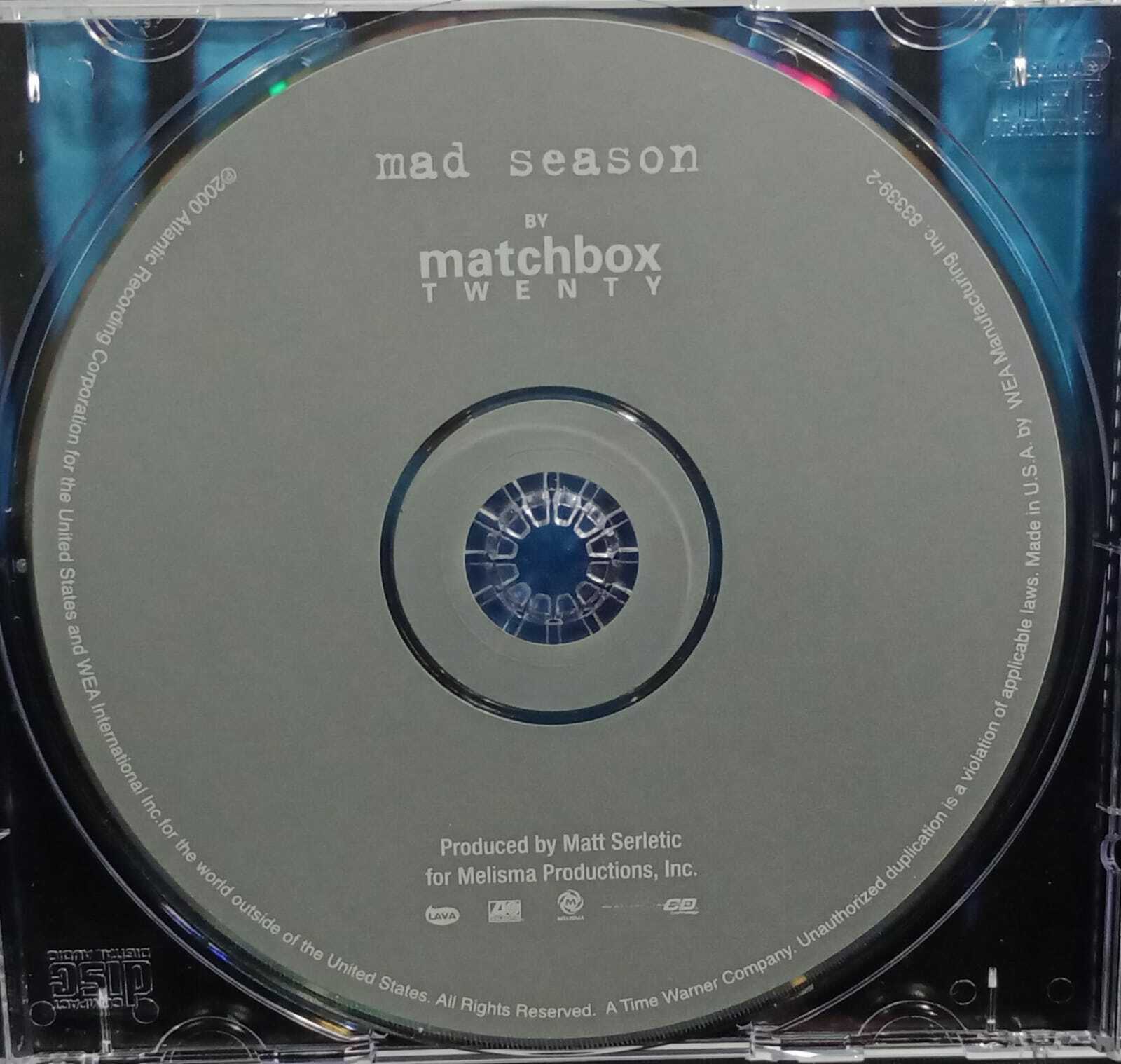 CD - Matchbox Twenty - Mad Season (USA)