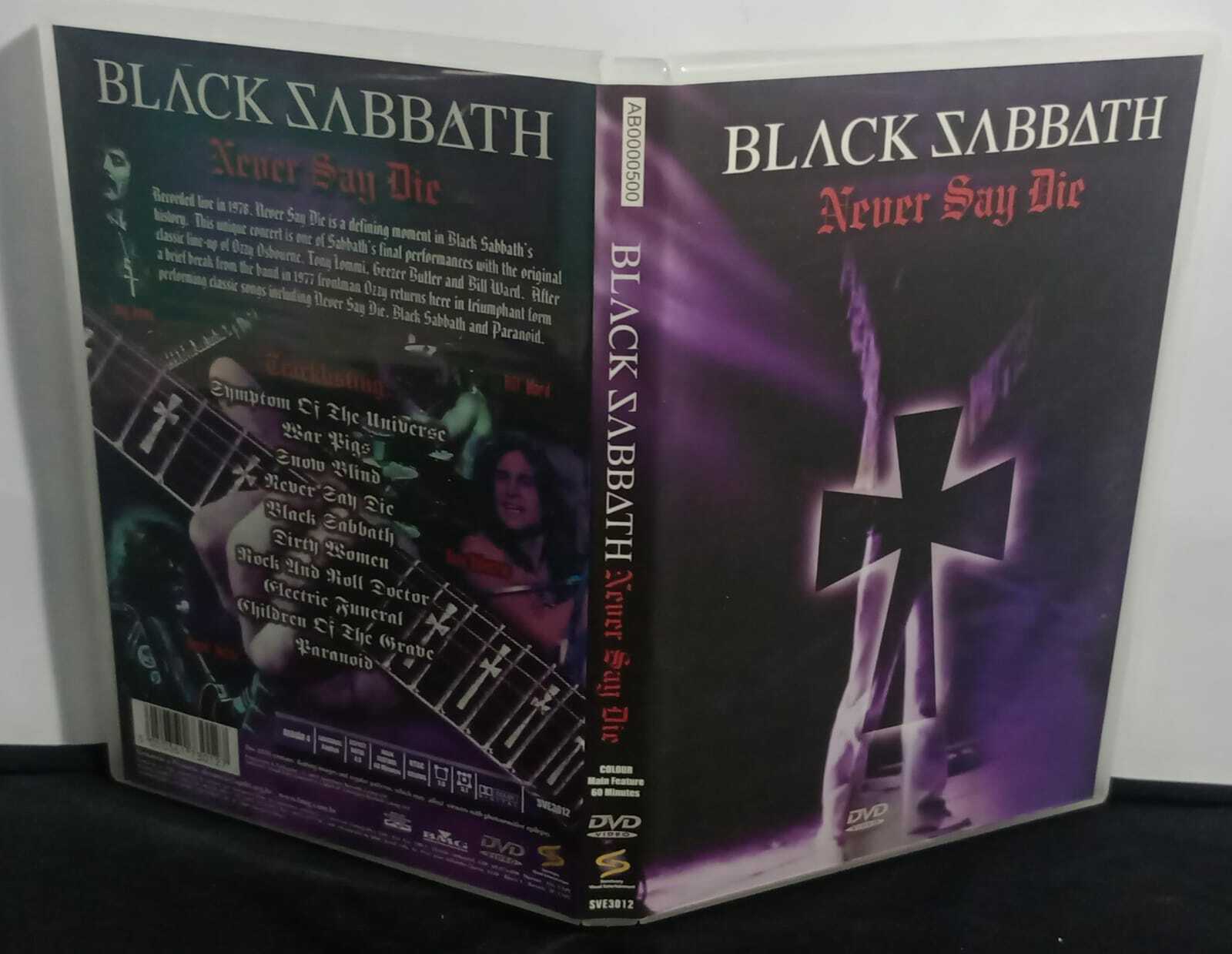 DVD - Black Sabbath - Never Say Die