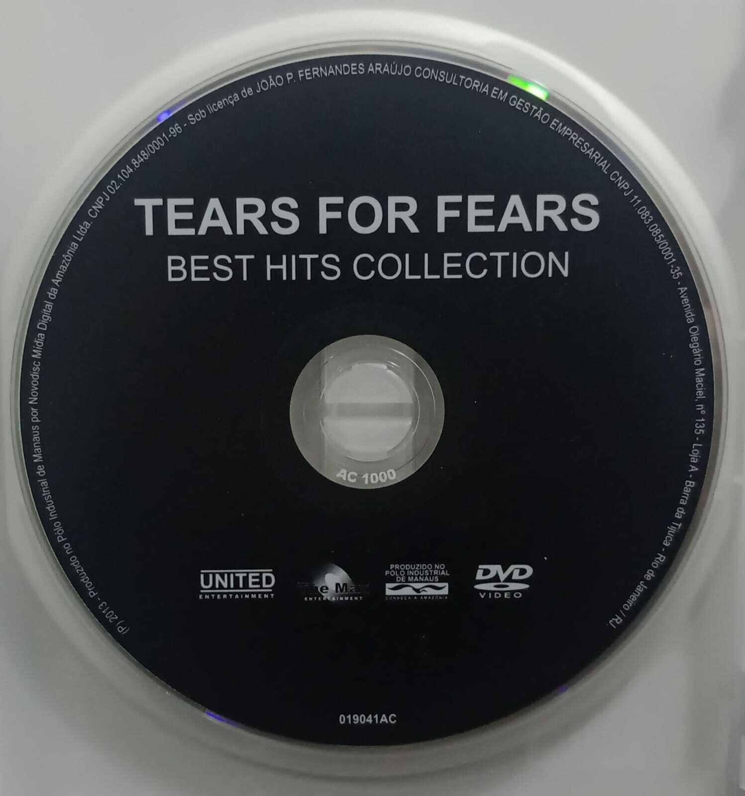 DVD - Tears For Fears - s/t