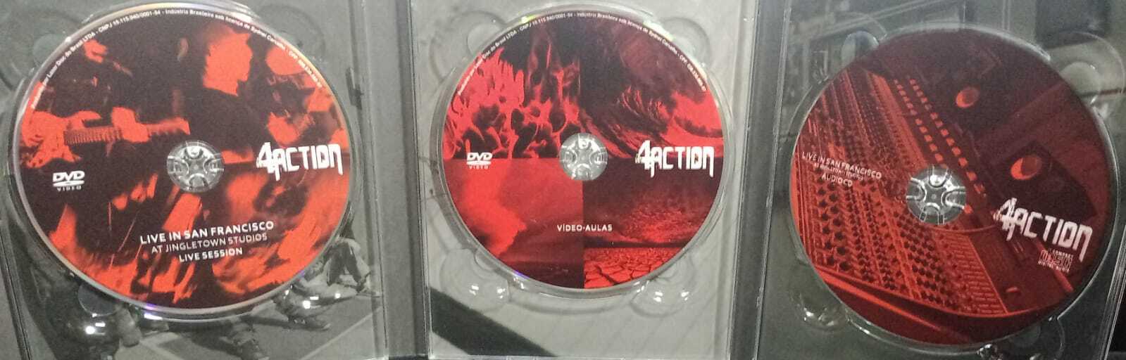 DVD - 4Action - Live In San Francisco (Box Triplo)