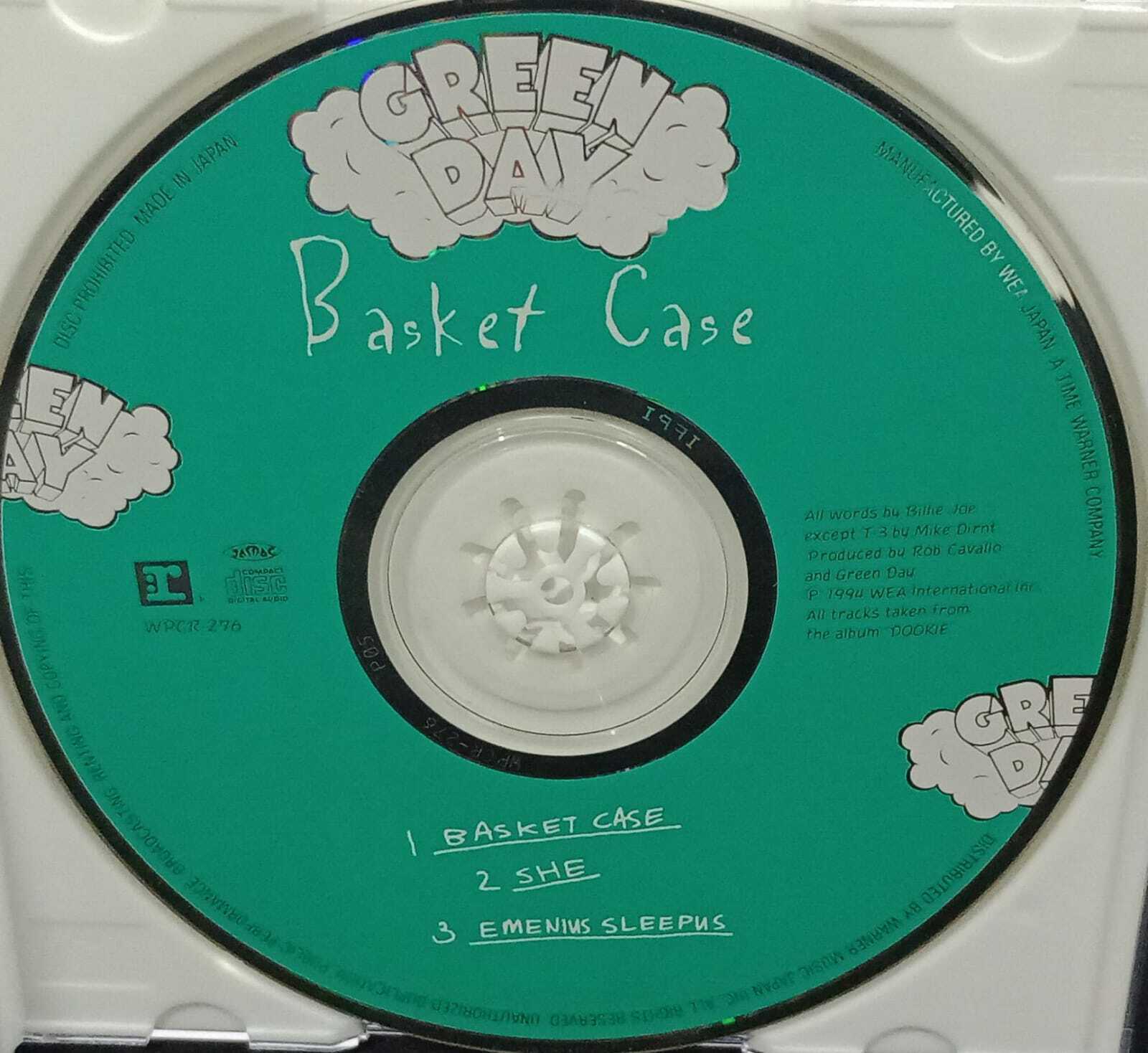 CD - Green Day - Basket Case (Japan)
