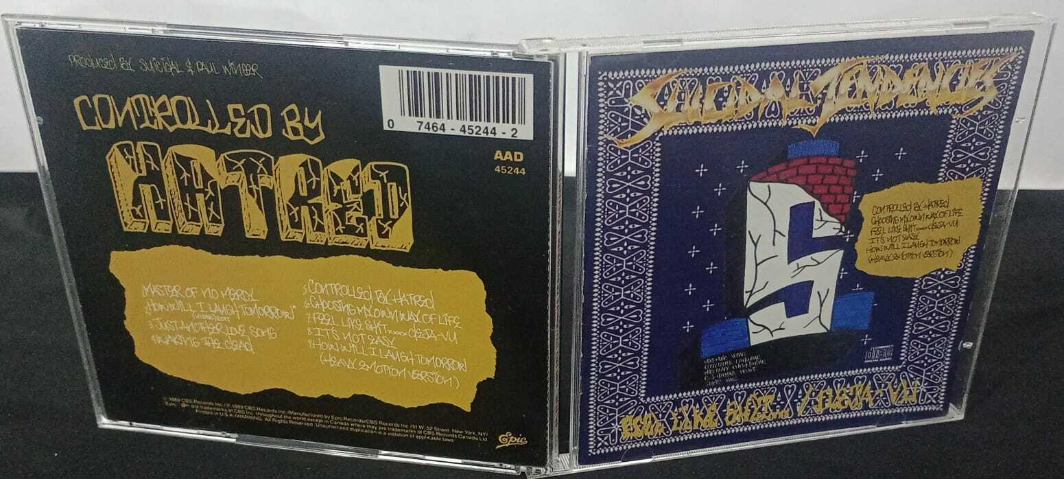 CD - Suicidal Tendencies - Controlled by Hatred / Feel Like Shit Deja Vu (USA)