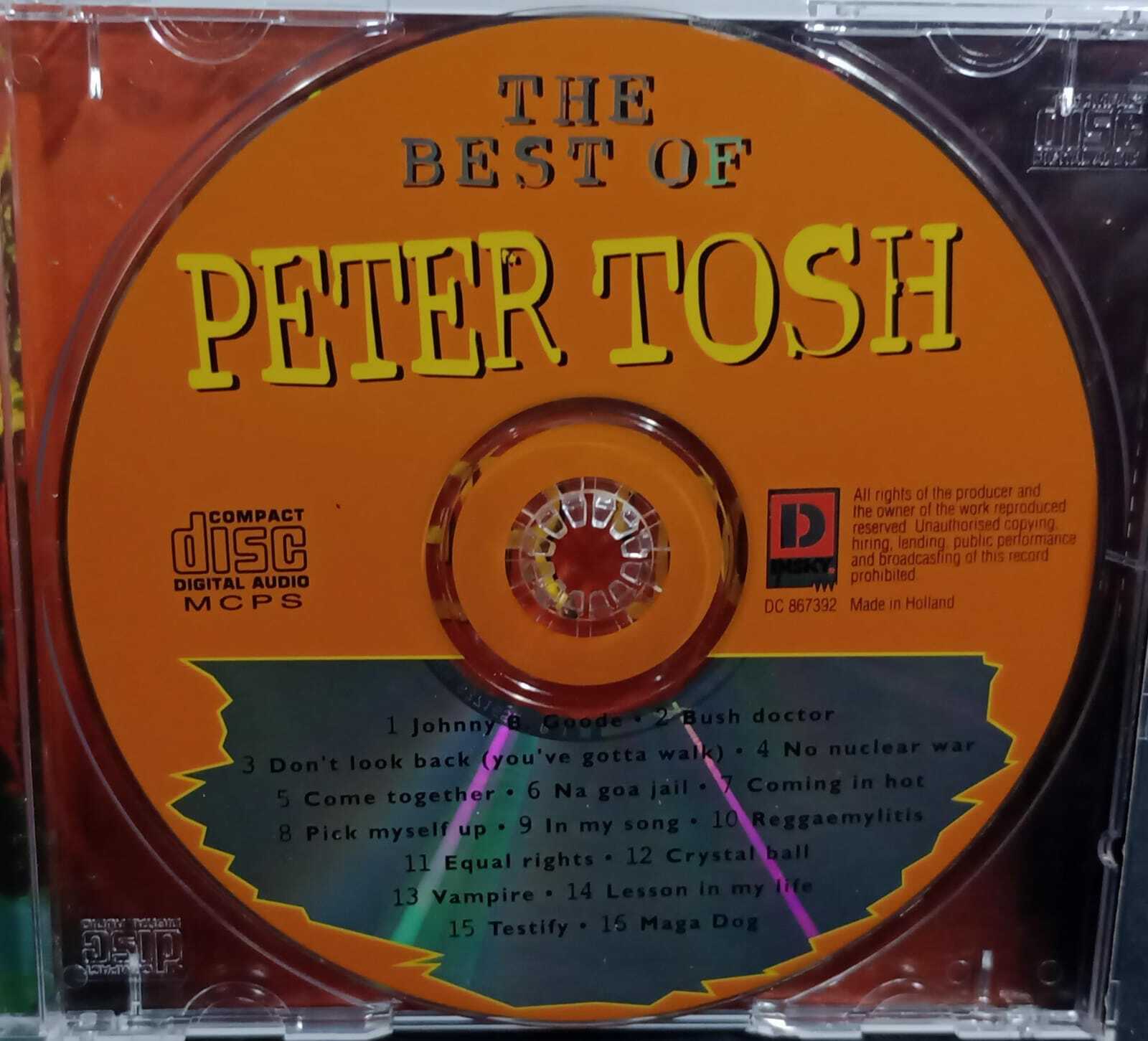CD - Peter Tosh - The Best Of (EU)