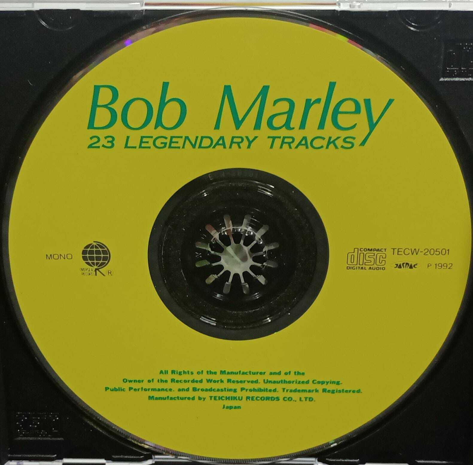 CD - Bob Marley - 23 Legendary Tracks (Japan)