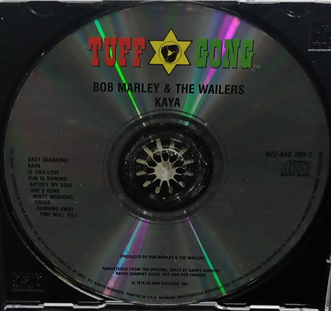 CD - Bob Marley And The Wailers - Kaya (USA)