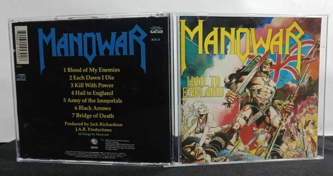 CD - Manowar - Hail to England