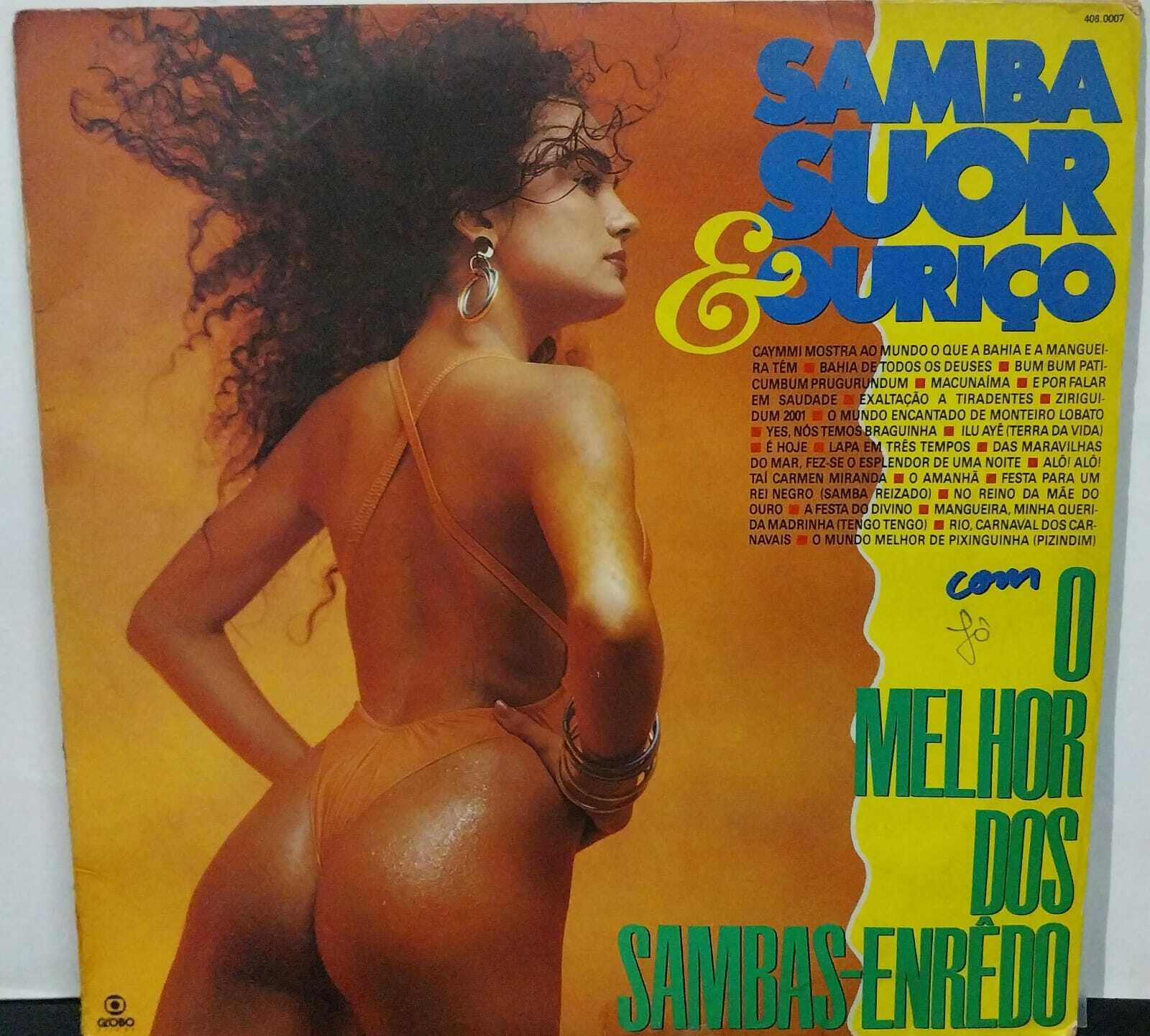 Vinil - Samba Suor E Ouriço - Com O Melhor Dos Sambas Enredo