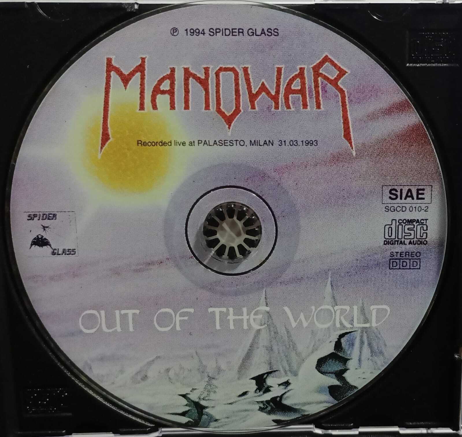 CD - Manowar - Out Of The World (Italy)