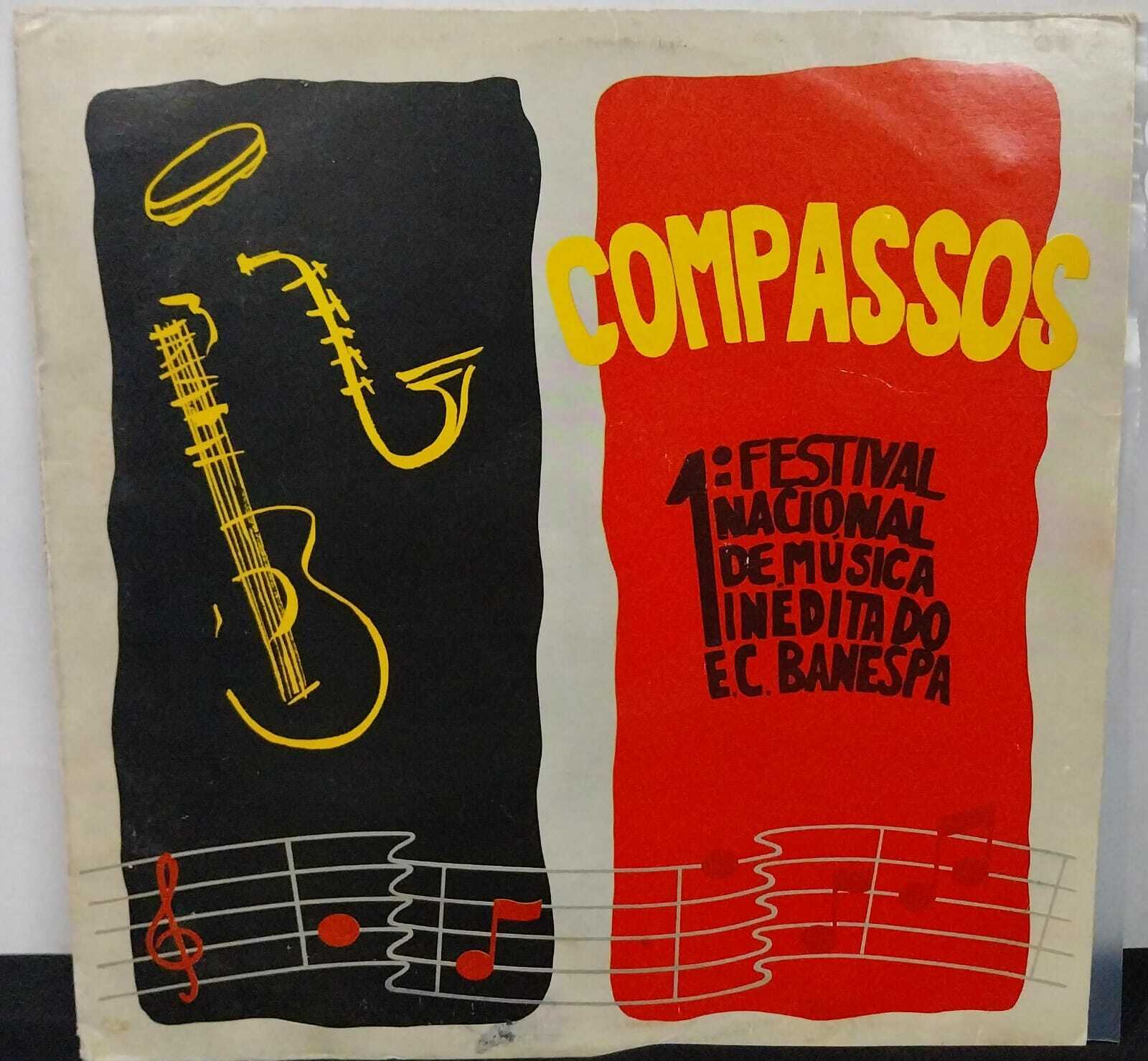 Vinil - Compassos - 1º Festival Nacional De Música Inédita Do E.C. Banespa