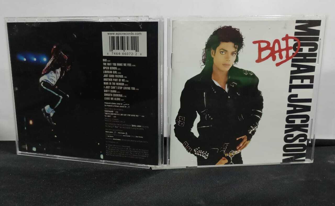 CD - Michael Jackson - Bad (USA)