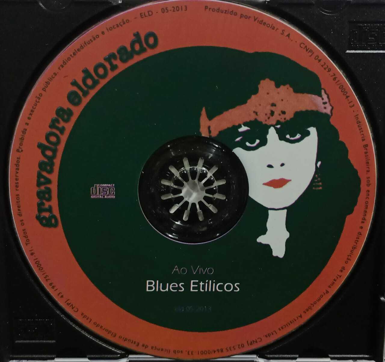 CD - Blues Etilicos - Ao Vivo