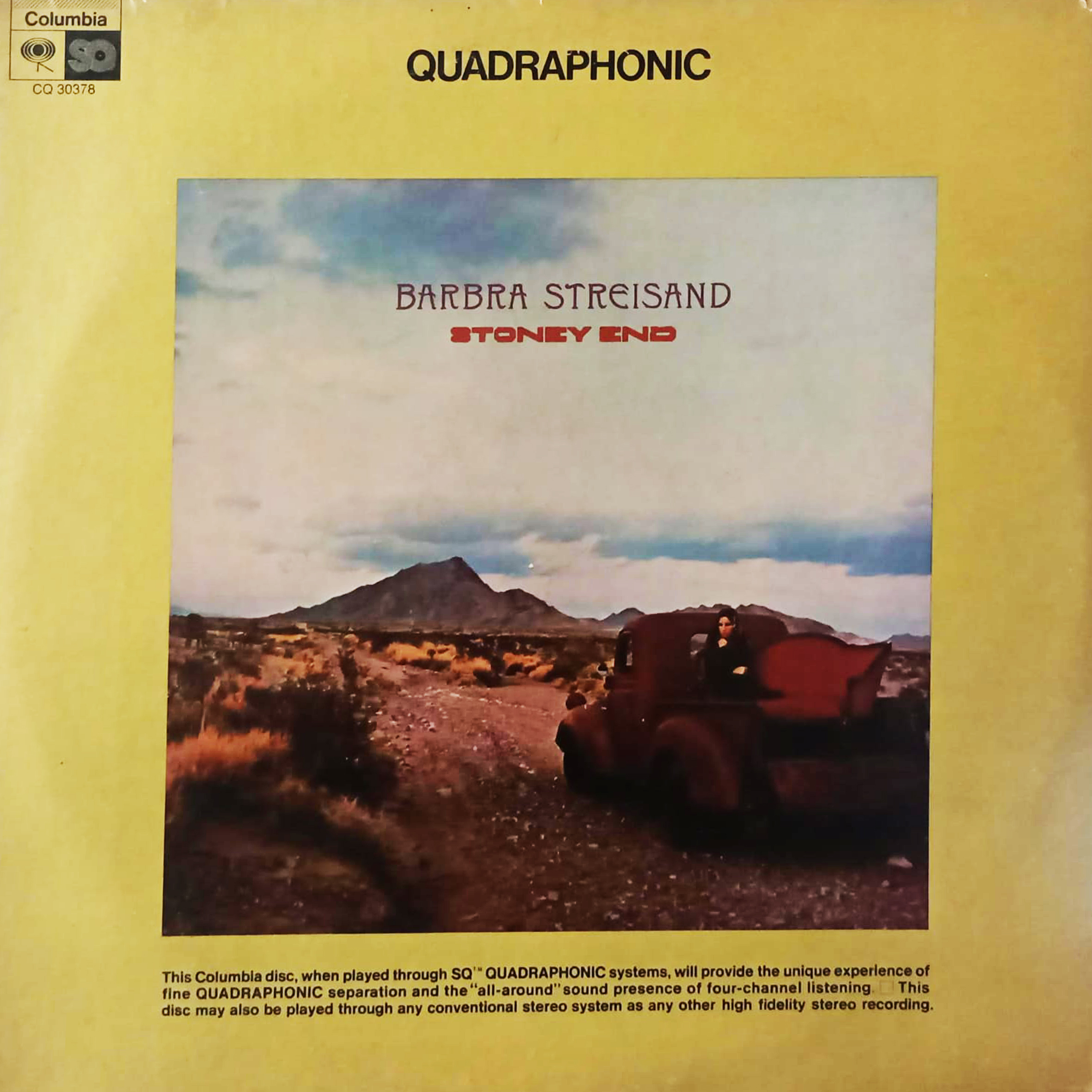 Vinil - Barbra Streisand - Stoney End (USA/Quadraphonic)