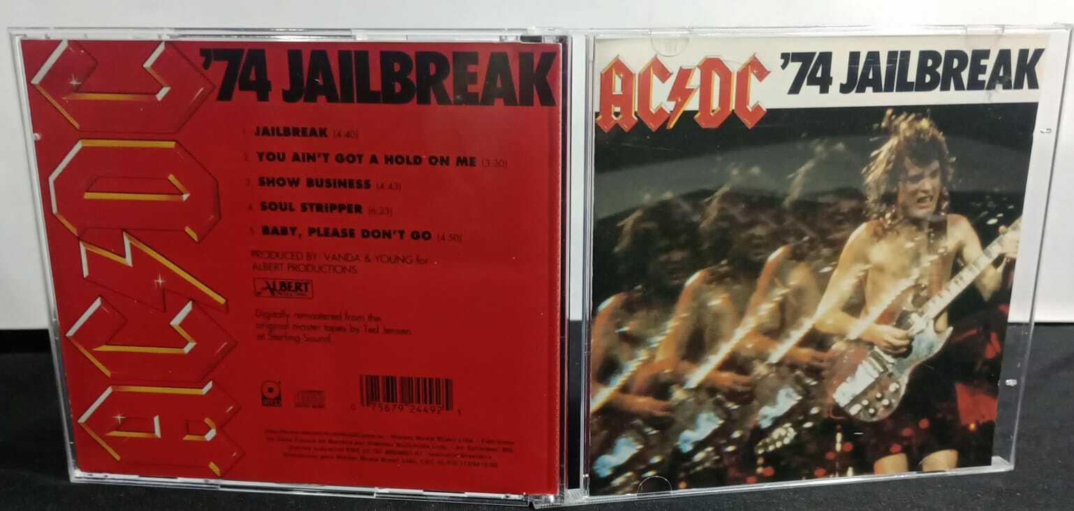 CD - AC/DC - 74 Jailbreak (Acrilico)