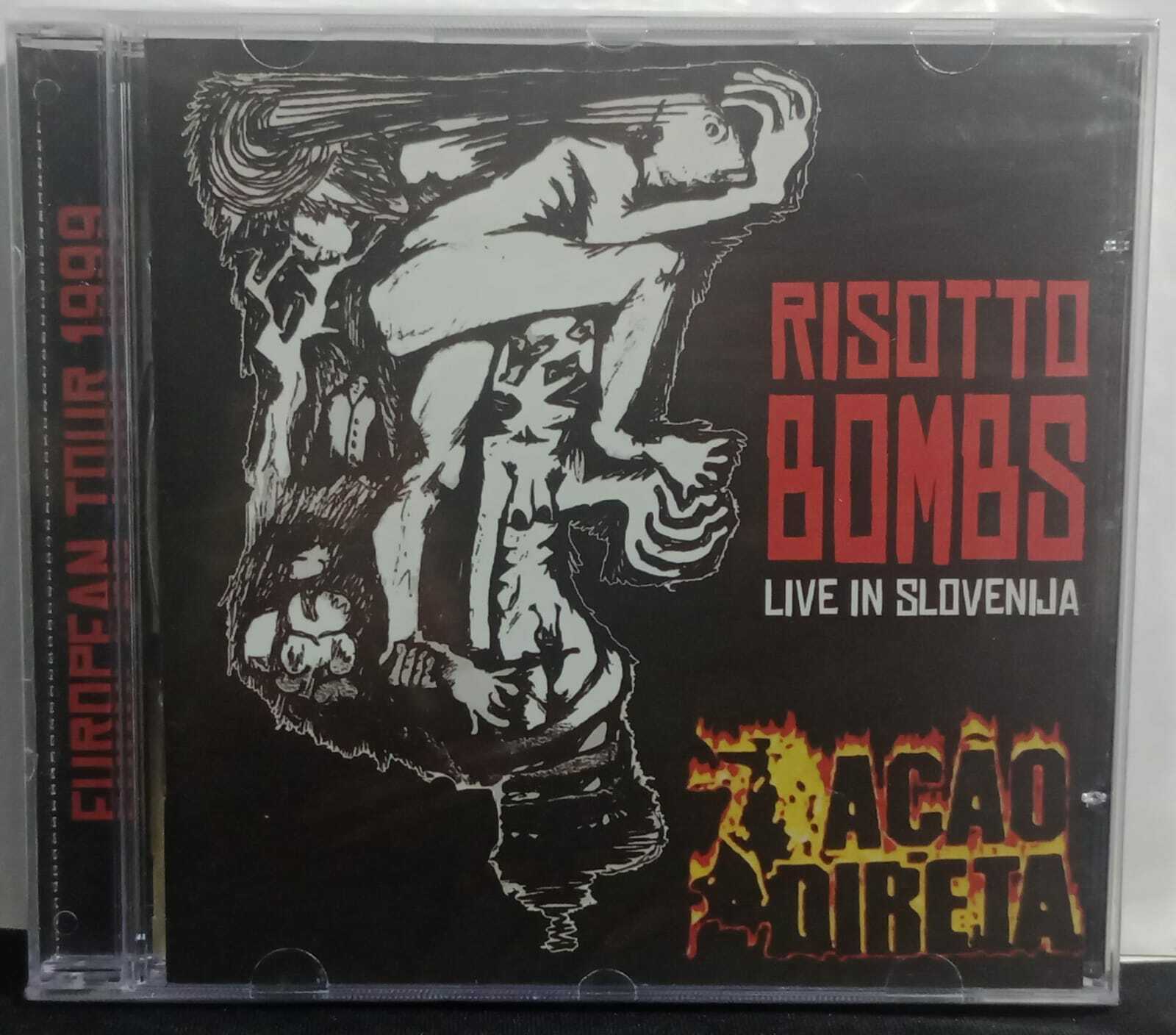 CD - Ação Direta - Risotto Bombs Live in Slovenija (Lacrado)