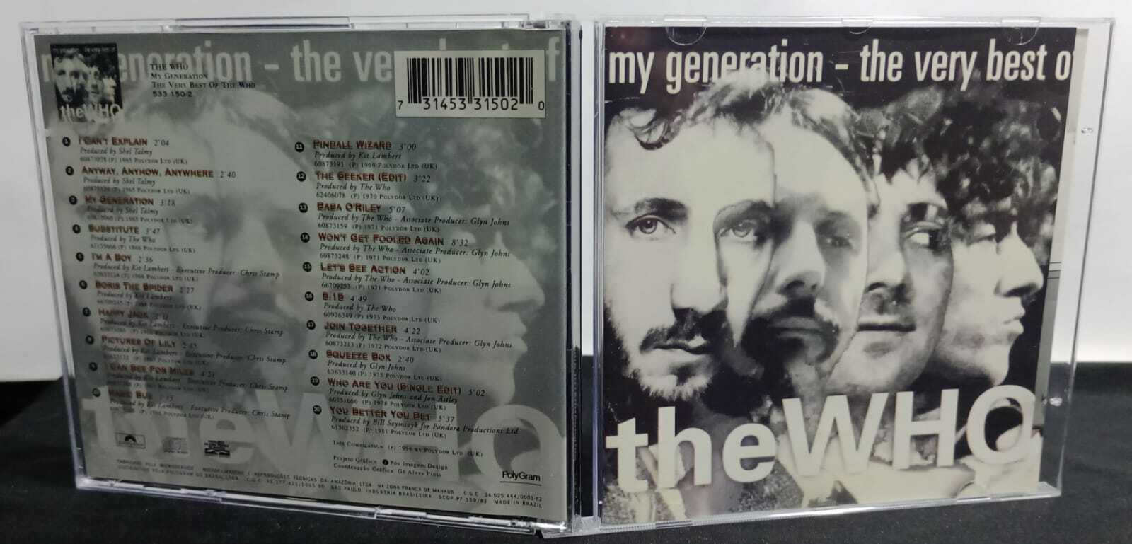 CD - Who the - My Generation The Best of