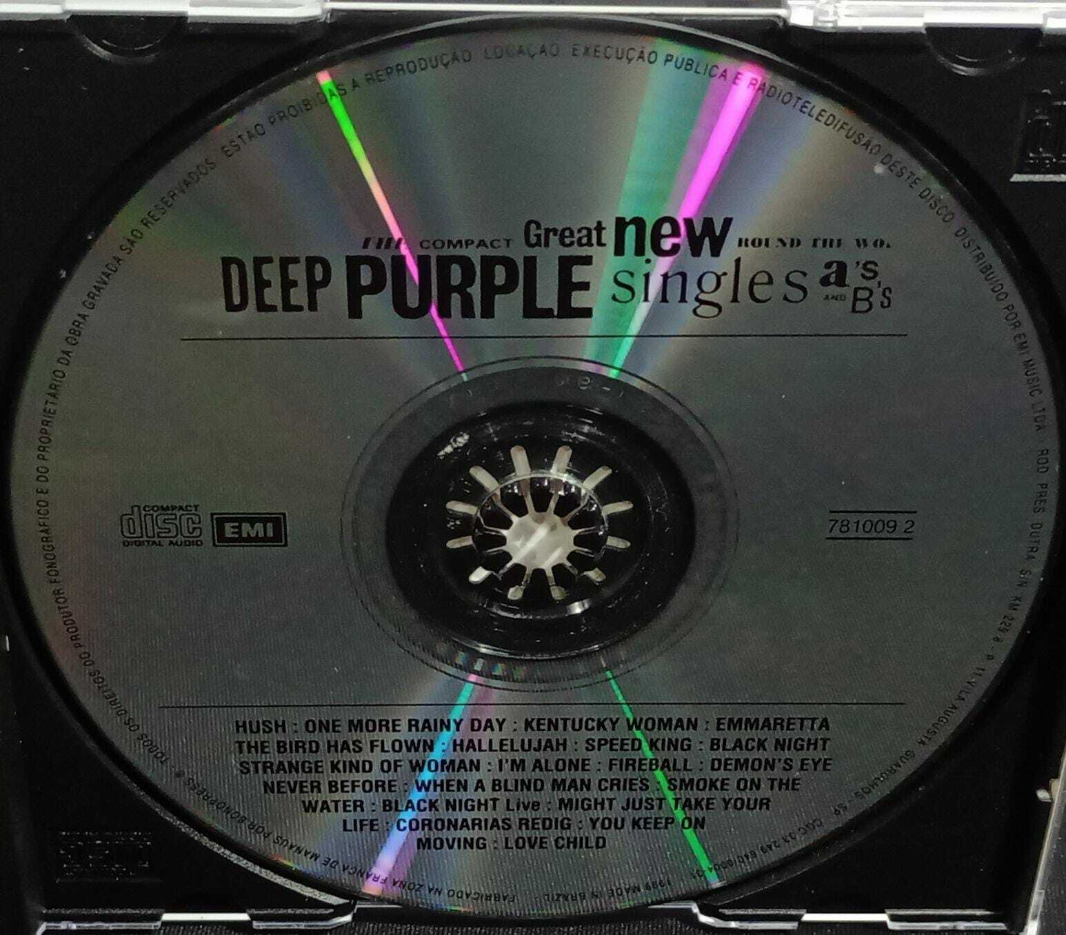 CD - Deep Purple - Singles As and Bs