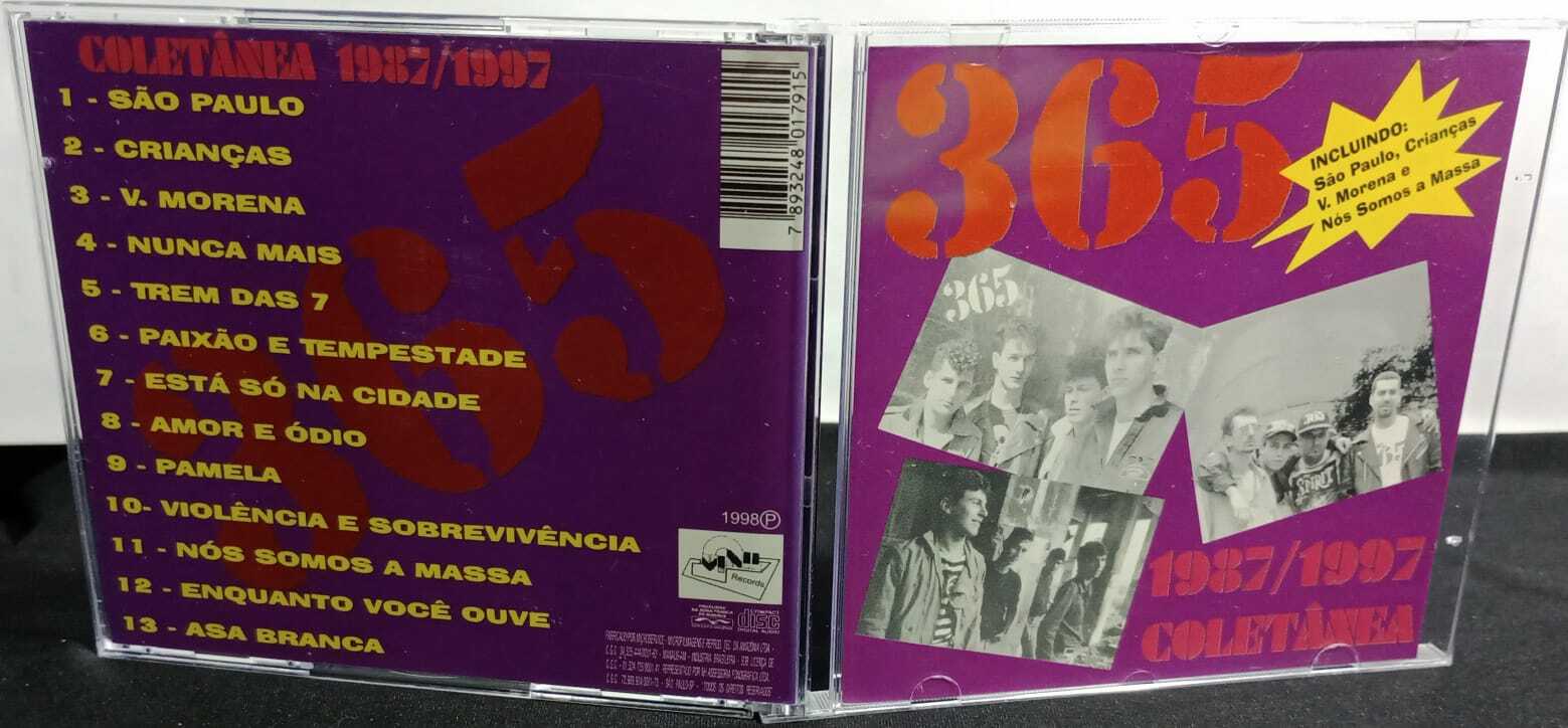 CD - 365 - Coletânea 1987/1997