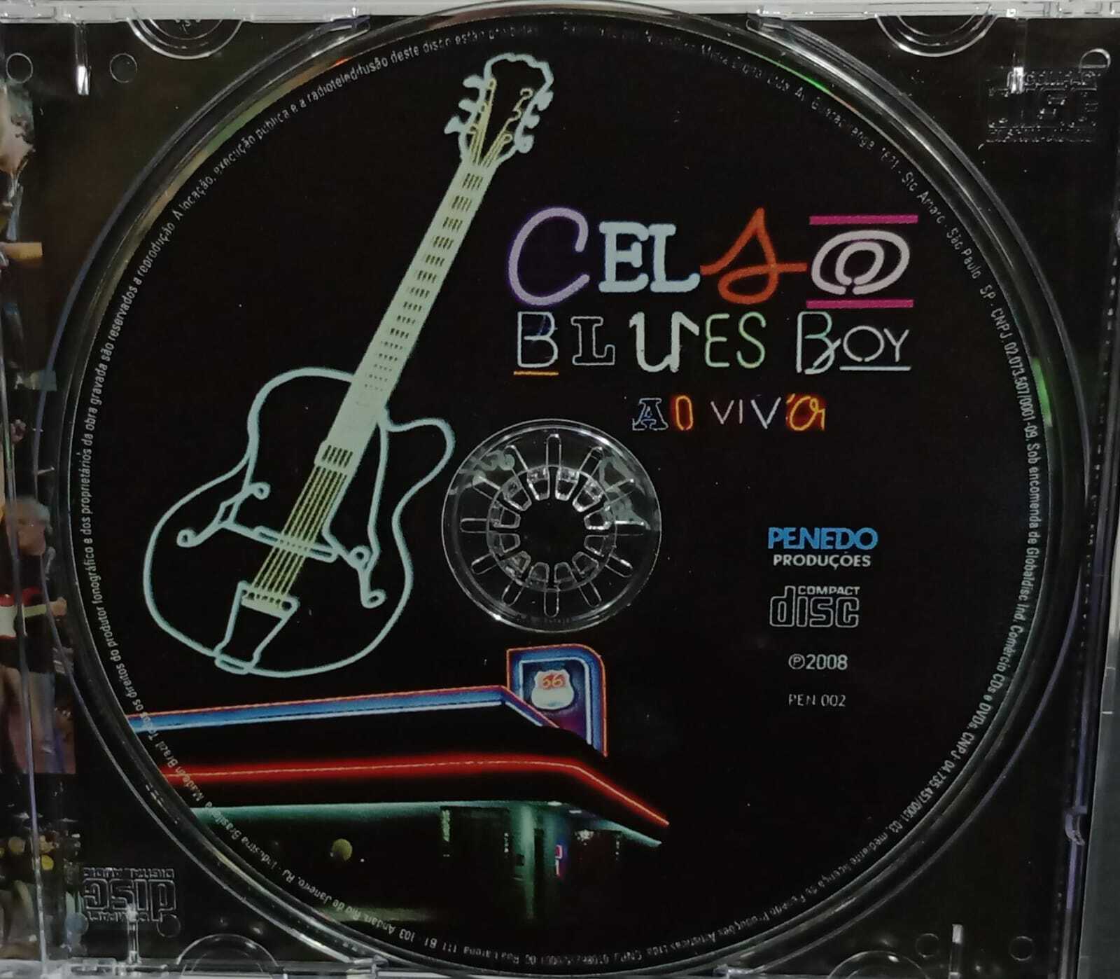 CD - Celso Blues Boy - Ao Vivo