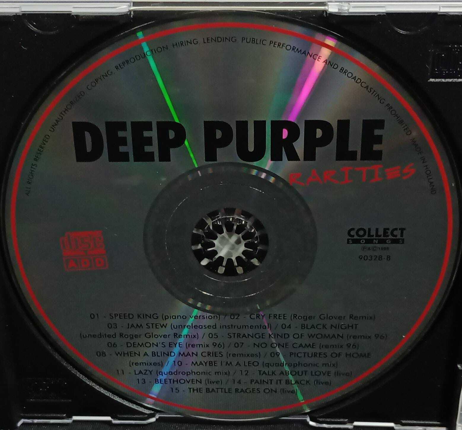 CD - Deep Purple - Rarities (Holland)