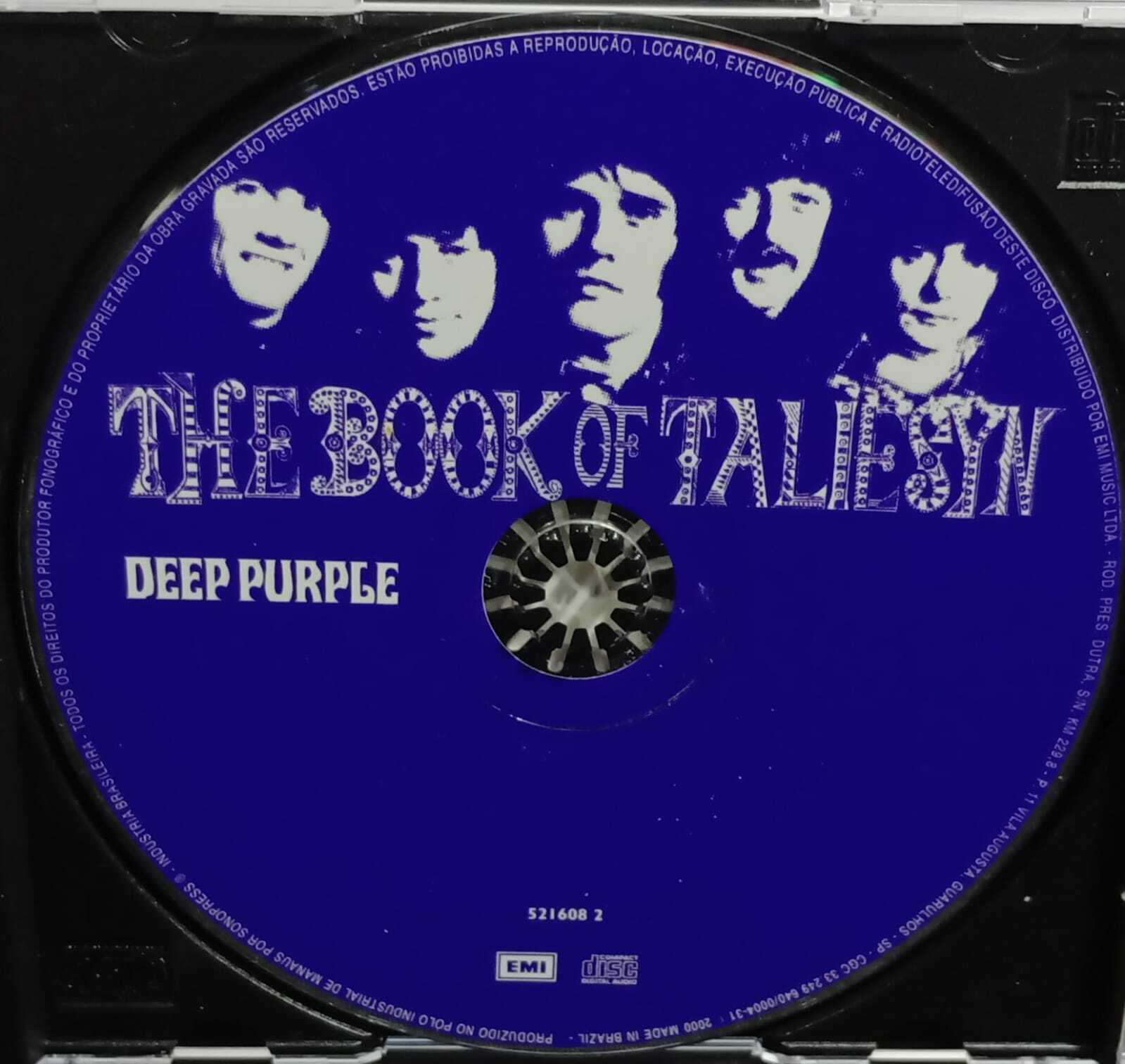 CD - Deep Purple - The Book Of Taliesyn