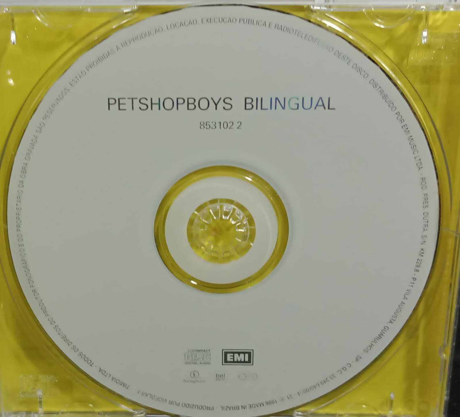CD - Pet Shop Boys - Bilingual