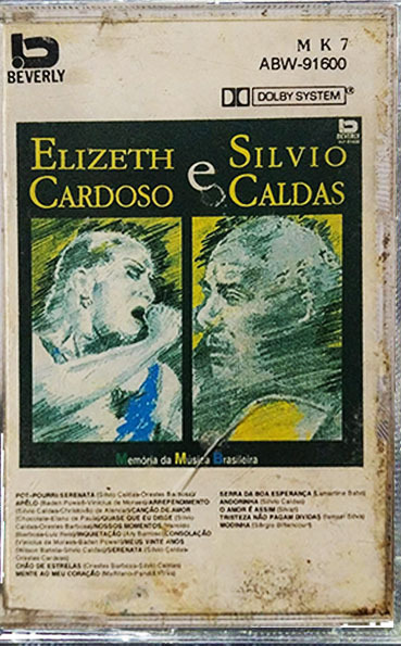 Fita K7 - Elizeth Cardoso e Silvio Caldas - Memória da Música Brasileira